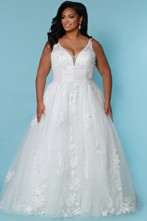 Marlowe Wedding Dress, Ivory / Ivory, hi-res image number null