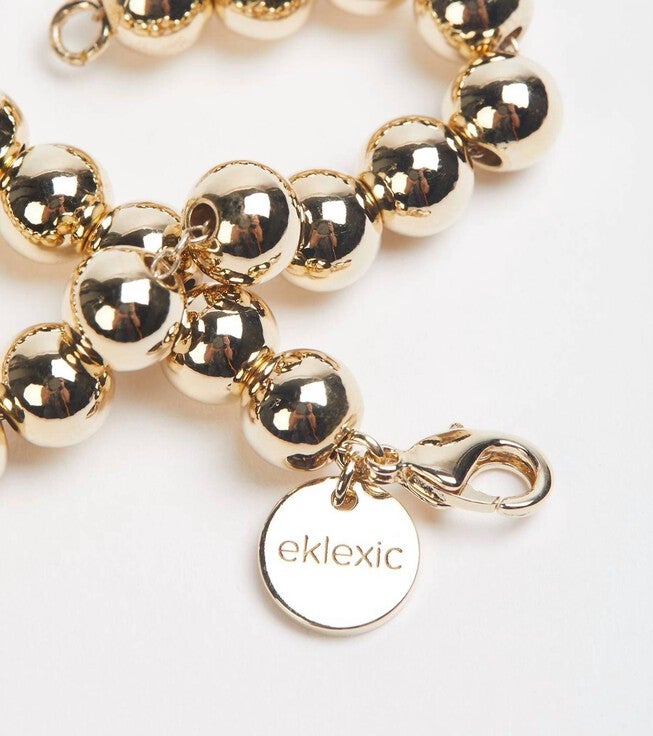 MEDIUM BALL BRACELET IN GOLD, Gold / Gold, alternate image number null