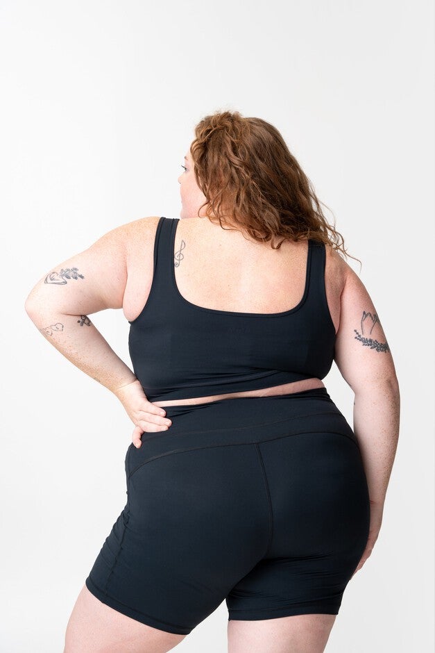 adventure cropped tank top, black / Black, alternate image number null