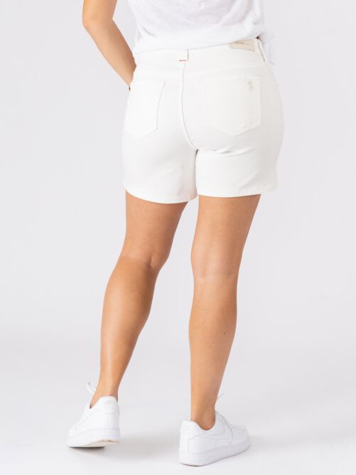 Baylee Side Vent Shorts, WHITE / White, alternate image number 2
