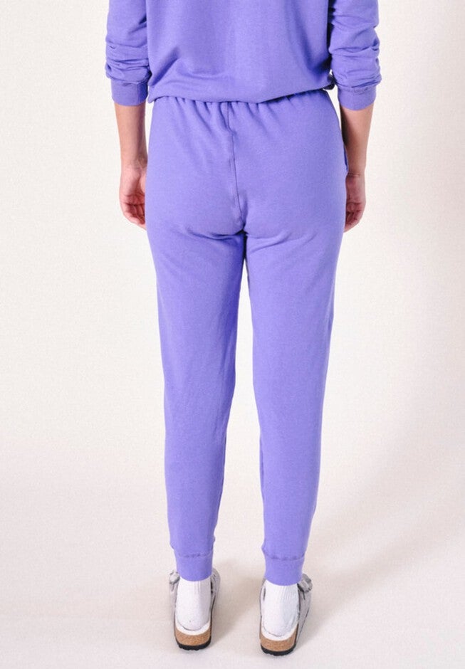 Plus Agnes Organic Cotton + Tencel Jogger Pant, Veri Peri / Purple, alternate image number 1