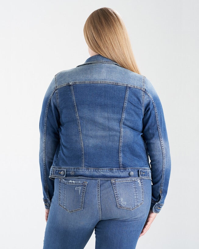 Denim Jacket, HAYDEN / Medium Wash, alternate image number 1