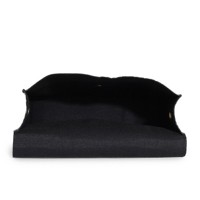 Haute Sauce Women's Croc Curve Sling Bag, Black / Black, alternate image number null