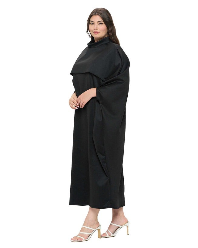 POTTER CAPE KAFTAN MIDI DRESS, , alternate image number 3