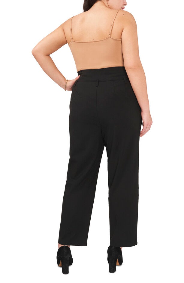 PAPERBAG PANTS WITH SELF TIE, , alternate image number 5