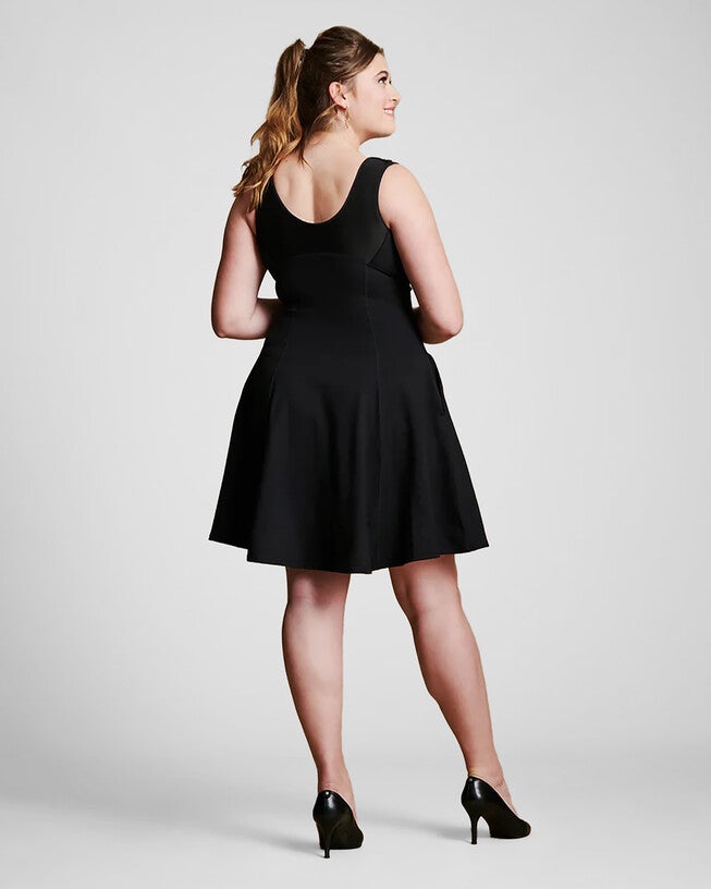 Bra-Free Fit & Flare, Black / Black, alternate image number null
