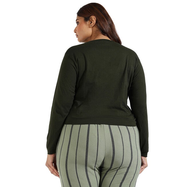 Women Printed Long Sleeve Top, , alternate image number null