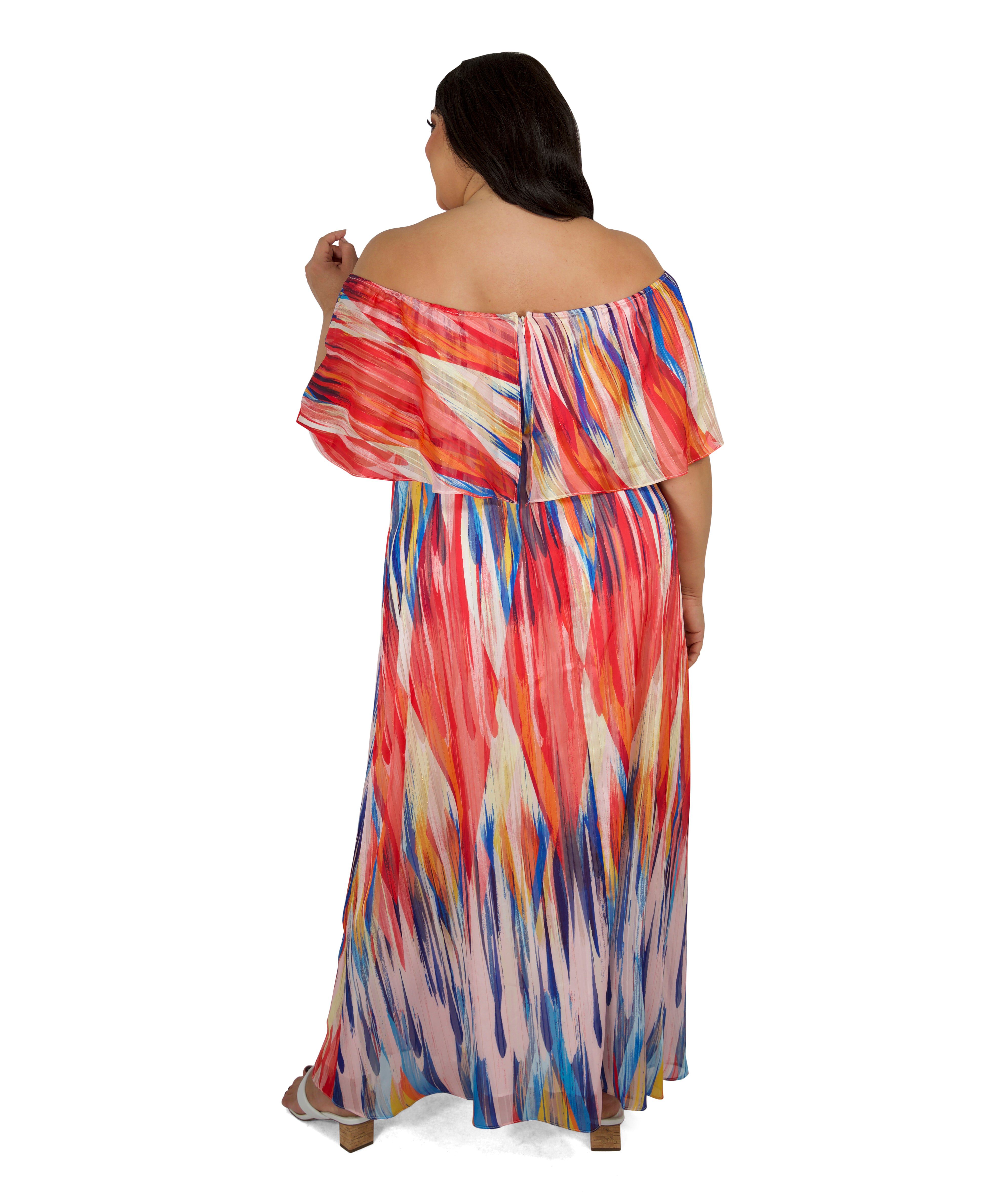 Off-The-Shoulder Maxi Dress, , alternate image number 5