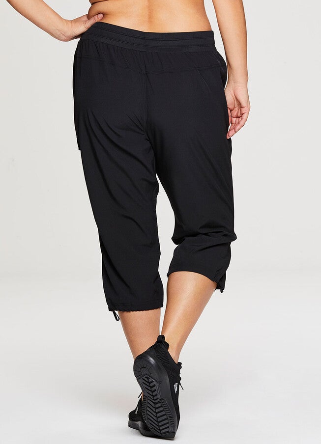 Plus Prime Anywhere Cargo Capri, Black / Black, alternate image number null