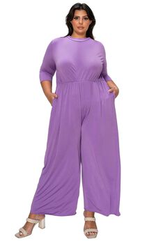 Summer Wide Leg Pocket Jumpsuit