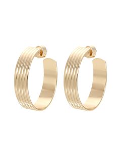 1.25" Logan Hoops Gold