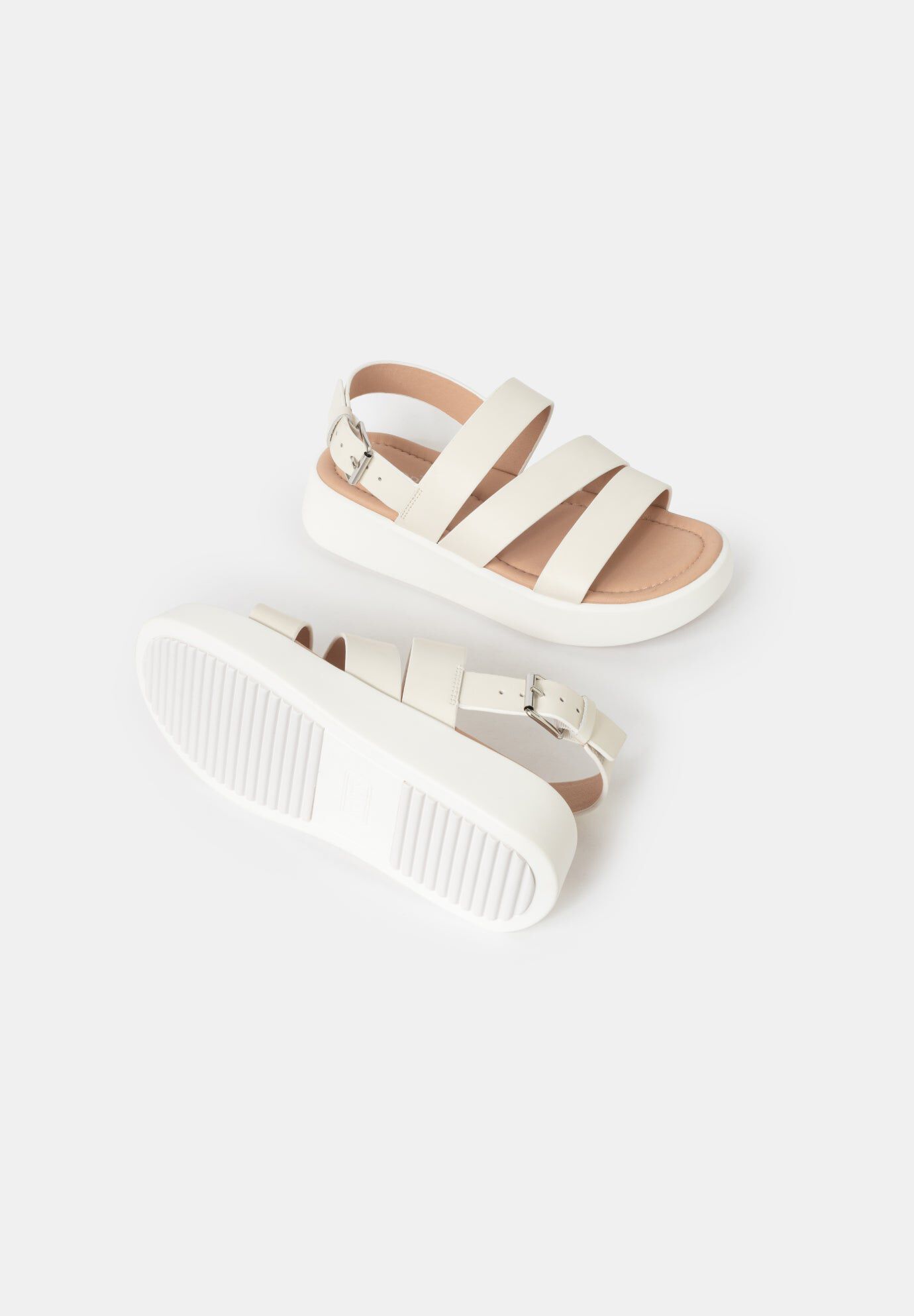 Sierra Sporty Sandals, OffWhite / White, alternate image number 3
