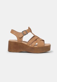 Willow T-Strap Wedge Sandals