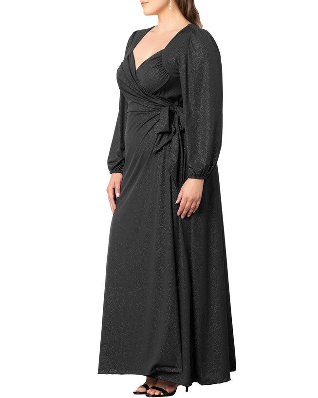 Modern Muse Wrap Gown, , alternate image number 7