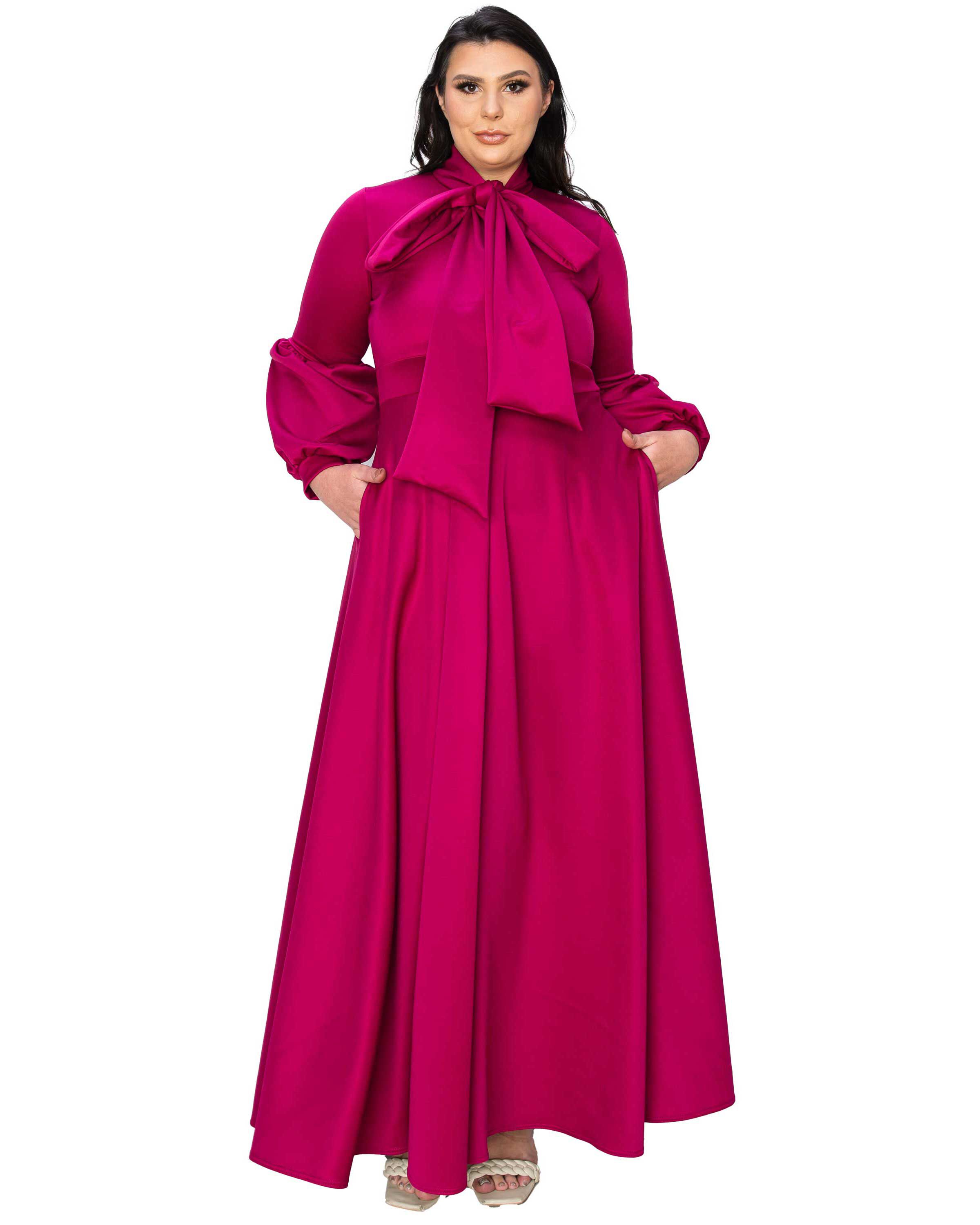 Bella Donna Dress, Magenta / Magenta, hi-res image number 0