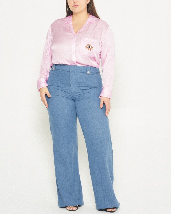 Dominga Denim Trousers, , alternate image number 5