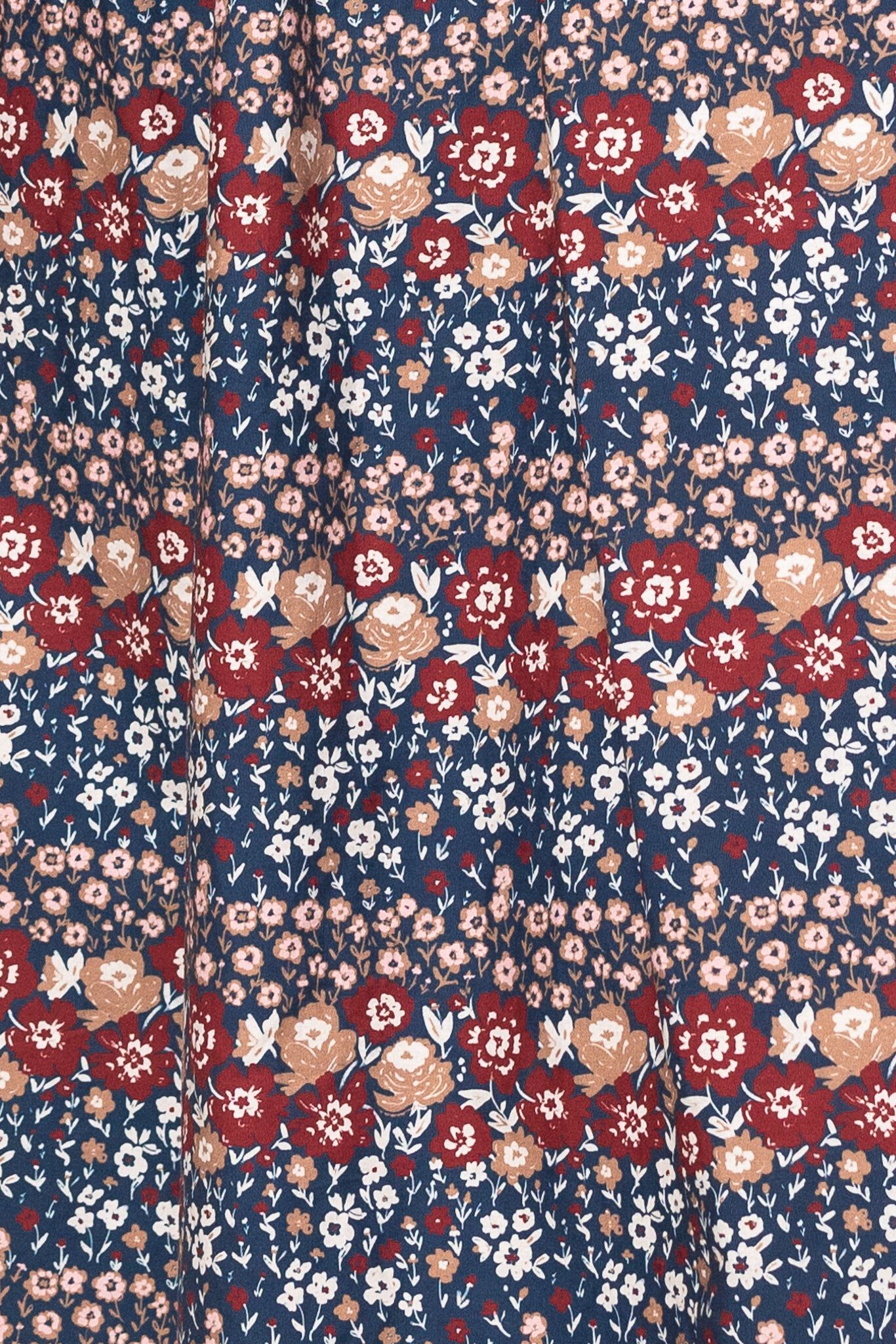 Parker Dress, Dusk Floral Medley / Navy, alternate image number 2