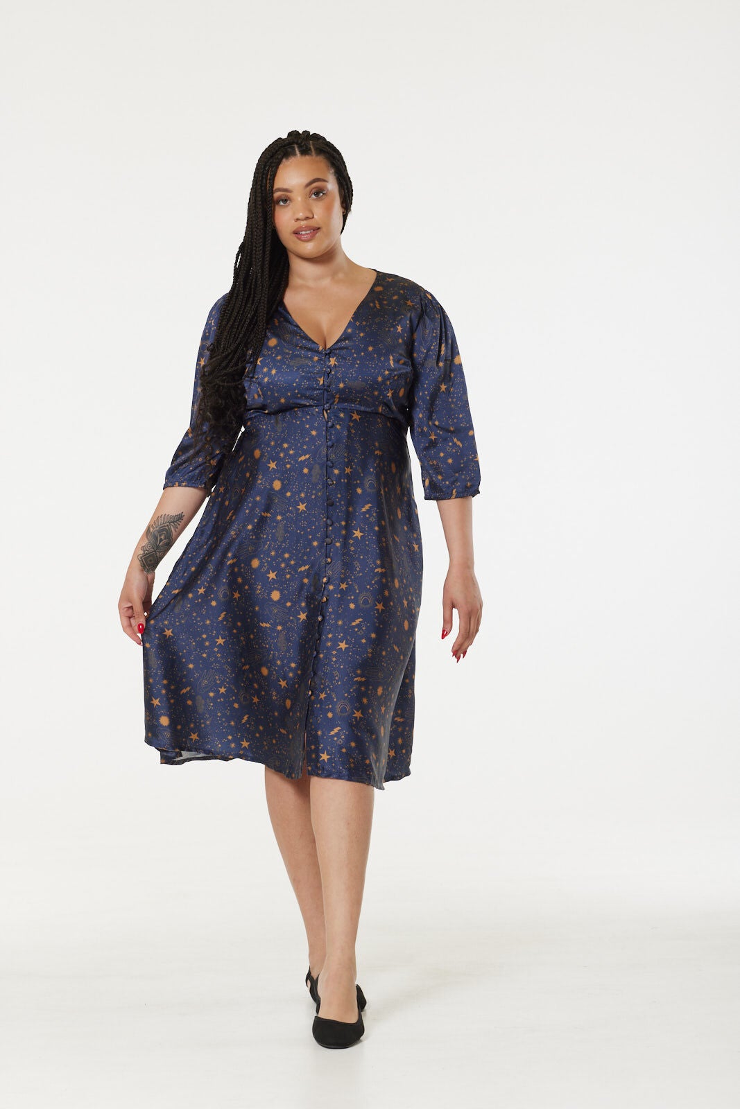 Daphene Dress, Navy / Navy, hi-res image number 0