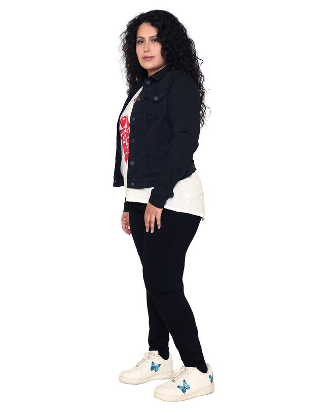 Slink Jeans Women Denim Jacket, , alternate image number 6