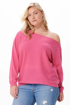 Cashmere Off the Shoulder Sweater