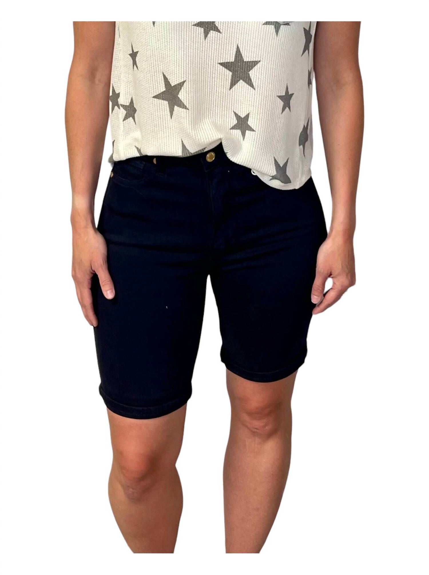 Tummy Control Shorts, Navy / Azure Blue, alternate image number 1