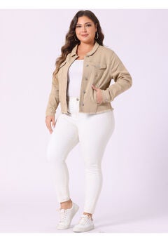 WASHED FRONT FRAYED DENIM JACKET