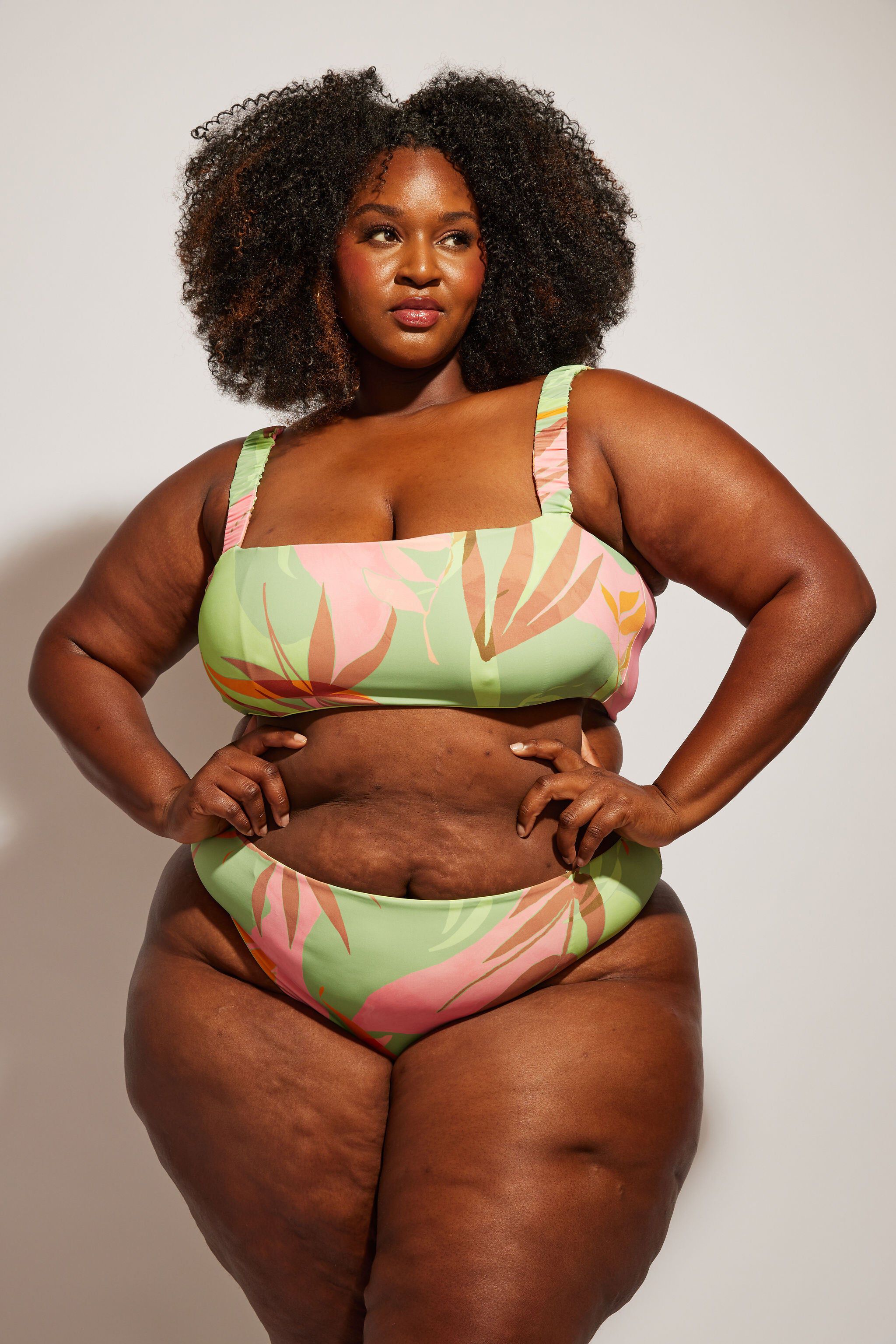 Current Top II, AvocadoBirds of Paradise / Light Green, alternate image number 1