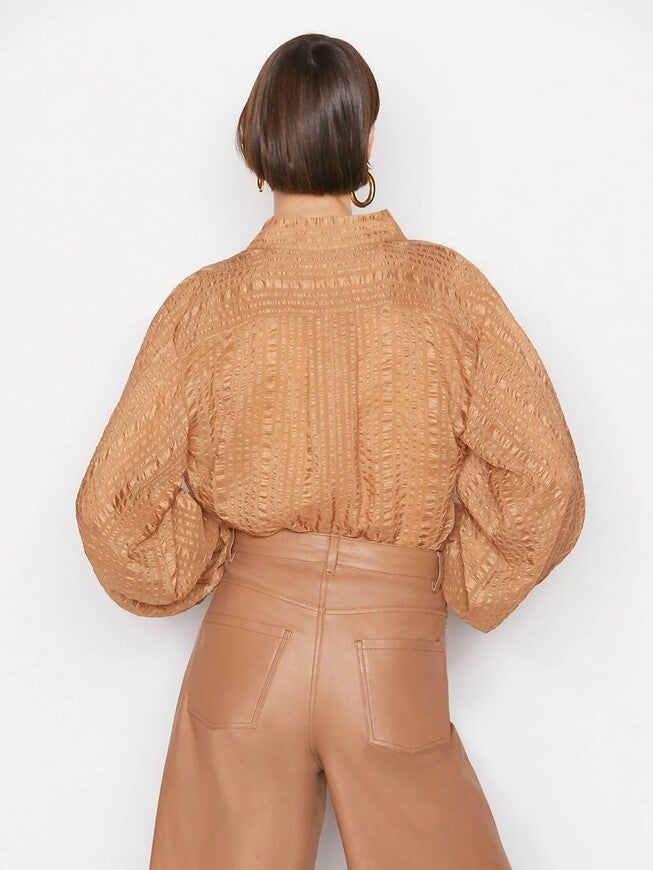 KAFTAN POPOVER IN LATTE, , alternate image number null