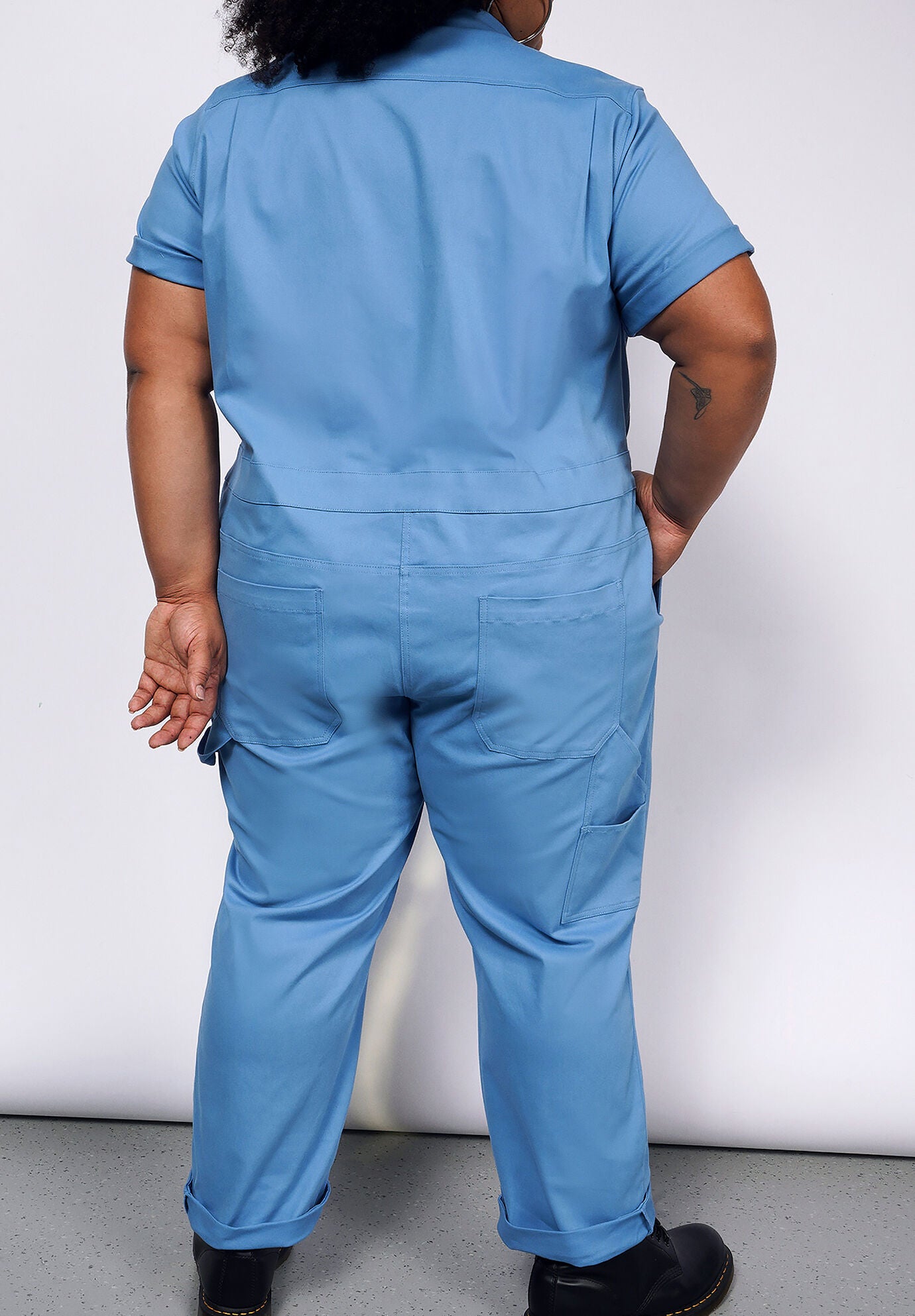 The Essential Coverall, BLUE SKY / Cornflower Blue, alternate image number 2