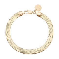 7mm Viper Chain Anklet 9" Gold