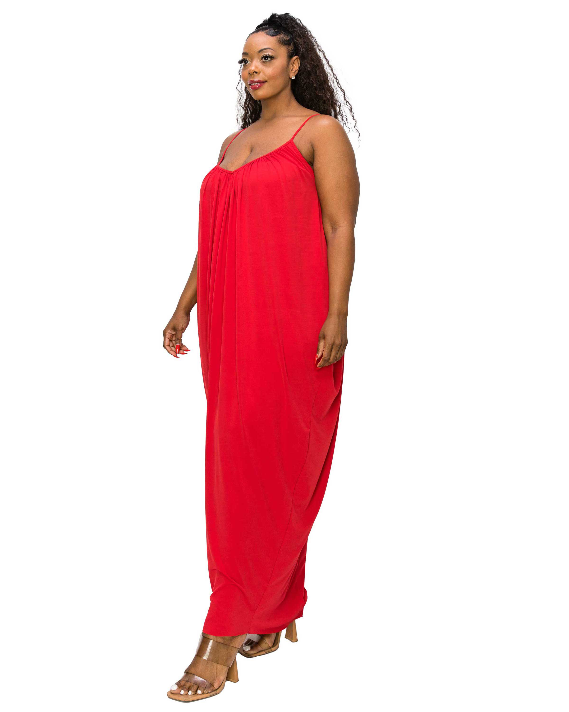 ADORA RUCHED SPAGHETTI STRAP DRESS, , alternate image number 3