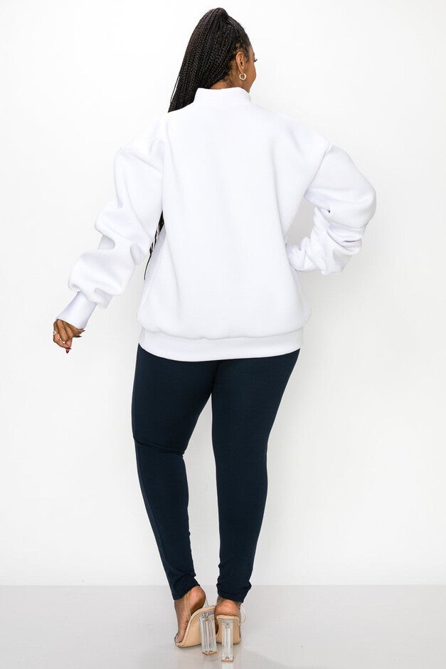 NEOPRENE SWEATSHIRT, , alternate image number null