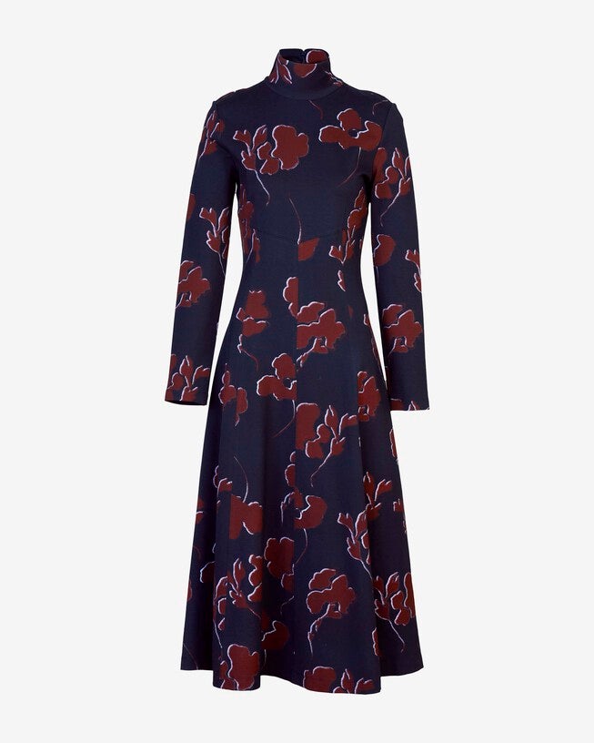 Thea Dress, Dark NavyMulberry Multi / Navy, hi-res image number 0