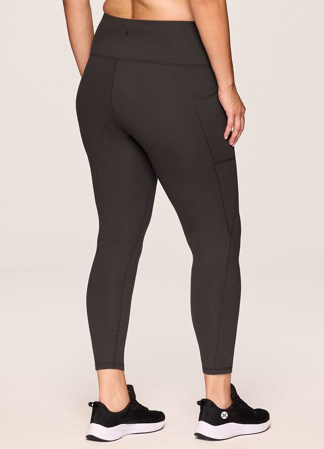Plus Super Soft Ultra Hold Legging, Charcoal / Charcoal Grey, alternate image number 4