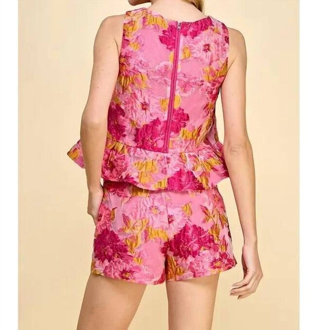 TEXTURED TOP IN PINK, , alternate image number 5