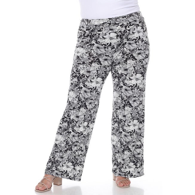 Floral Paisley Palazzo Pants, , alternate image number null