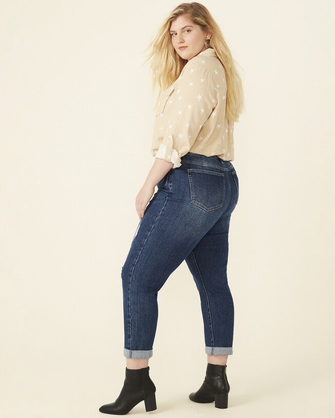 Acela Boyfriend Jean, Transpire / Medium Wash, alternate image number 1