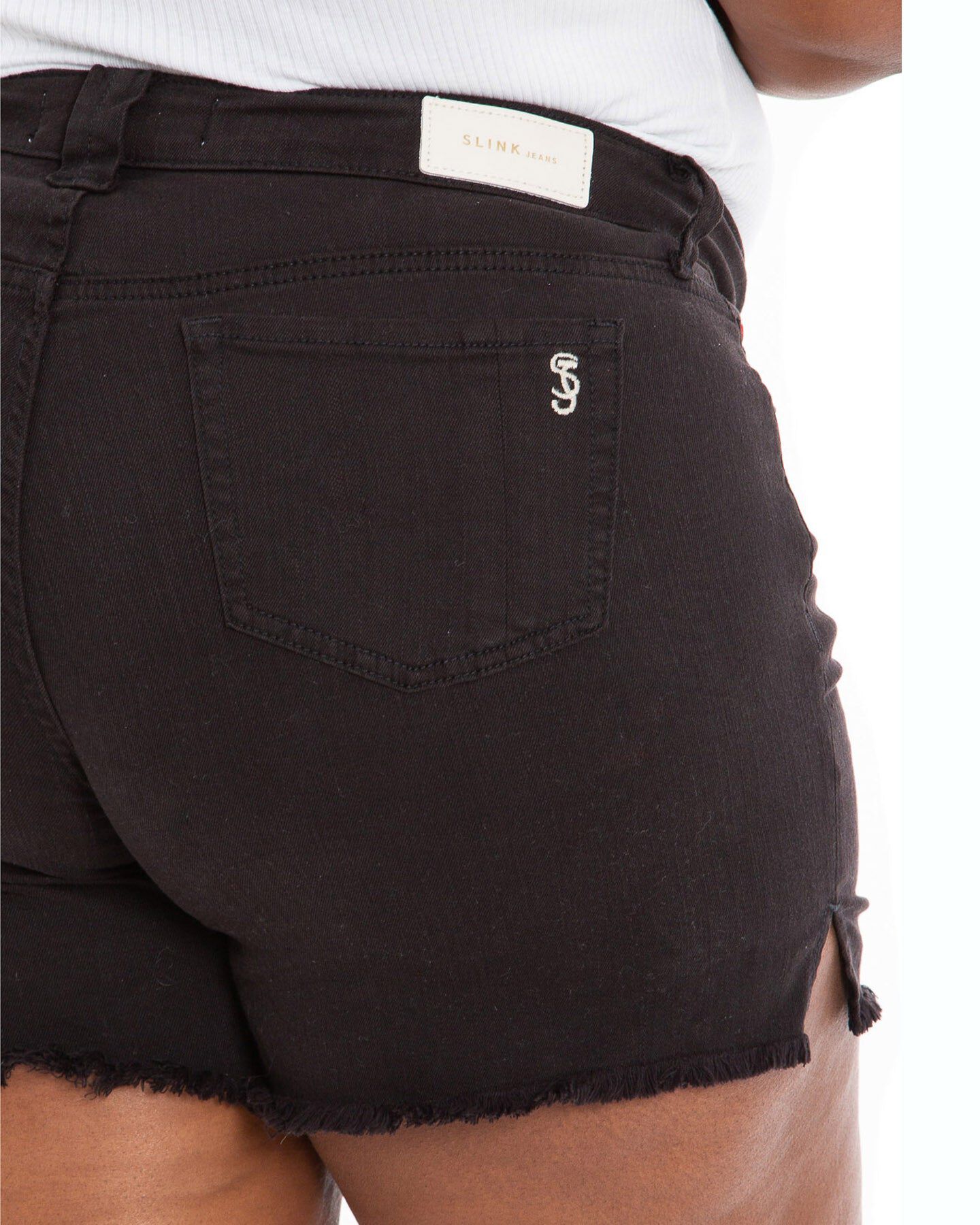 Side Vent Shorts, BLACK / Black, alternate image number 2