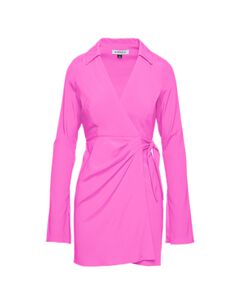 Kajol Charmeuse Mini Dress