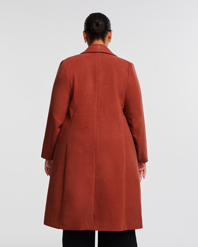 Mia Rust Full-Length Coat, Rust / Rust, alternate image number null