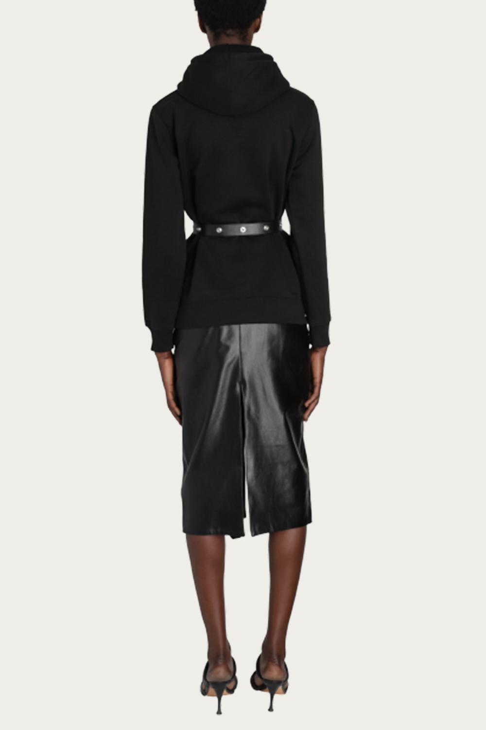 BOY HOODIE IN BLACK, , alternate image number 4