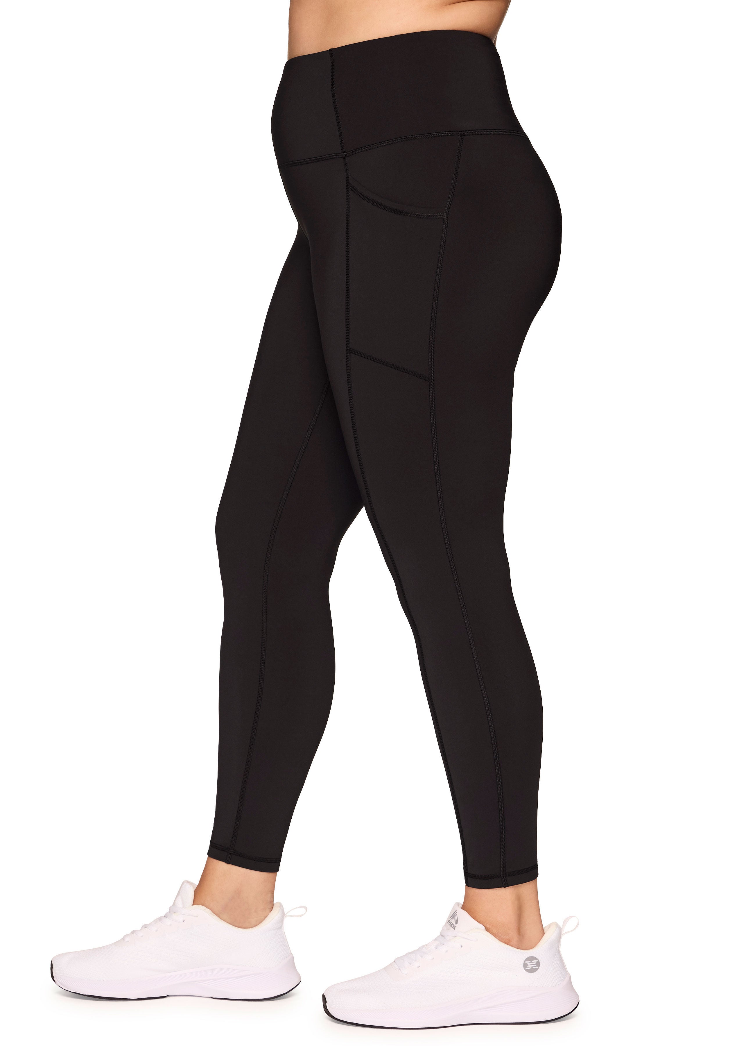 Plus Tech Flex Ultra Hold Legging, Black / Black, alternate image number 1