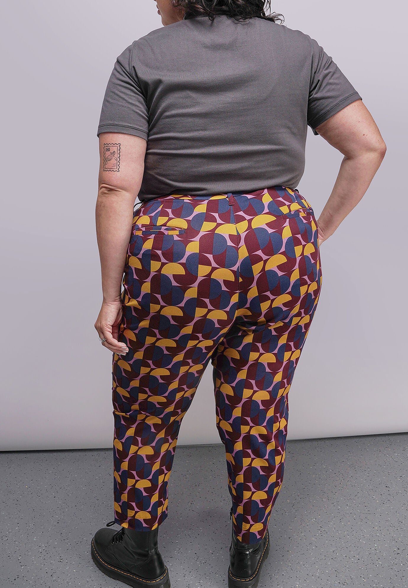 The Empower Slim Crop Pant, MOD MAUVE / Mauve, alternate image number 2