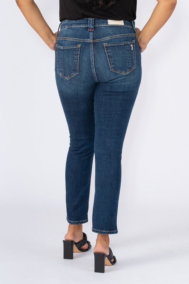 High Rise Ankle Skinny - Macie, MACIE / Dark Wash, alternate image number 3