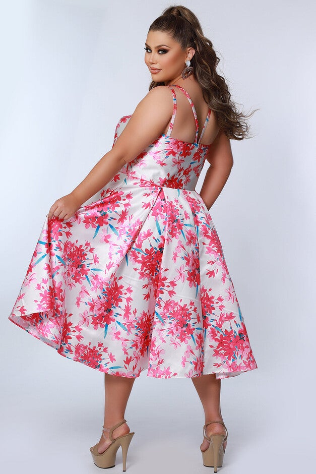 SECRET GARDEN PARTY DRESS, Pink Blossom / Pink, alternate image number null