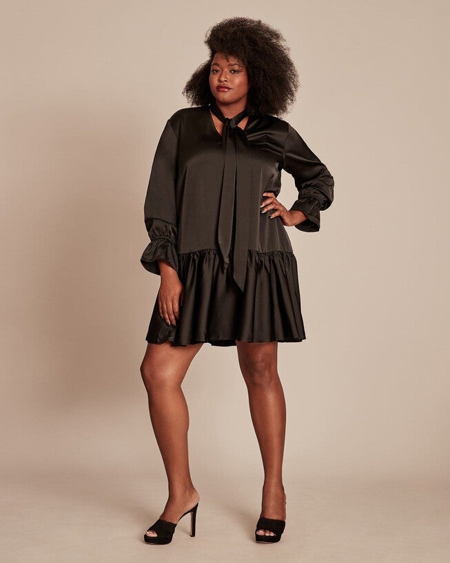 Anita Dress, Black / Black, hi-res image number null