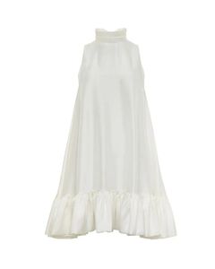 Alcott Raw Silk Mini Dress