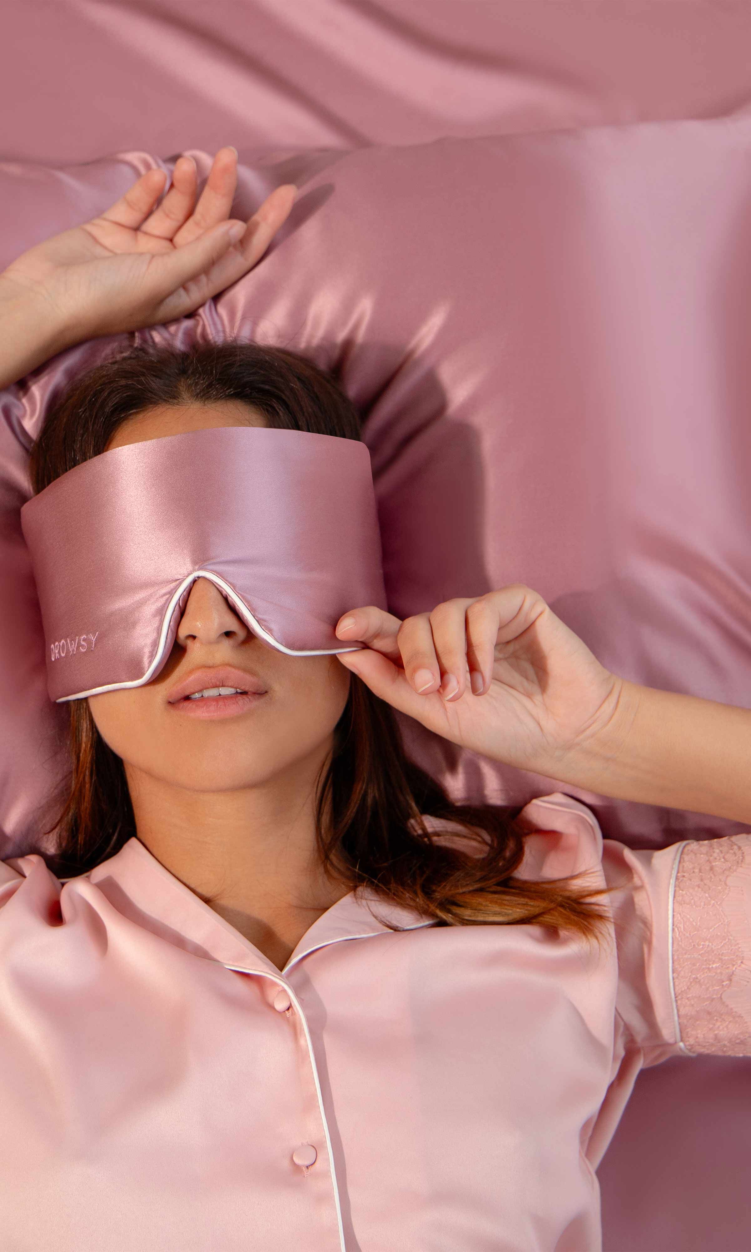 Silk Queen Pillowcase, Damask Rose / Pink, alternate image number 4