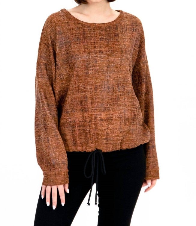 DASH TOP IN HOPSCOTCH, Hopscotch / Brown, hi-res image number 0