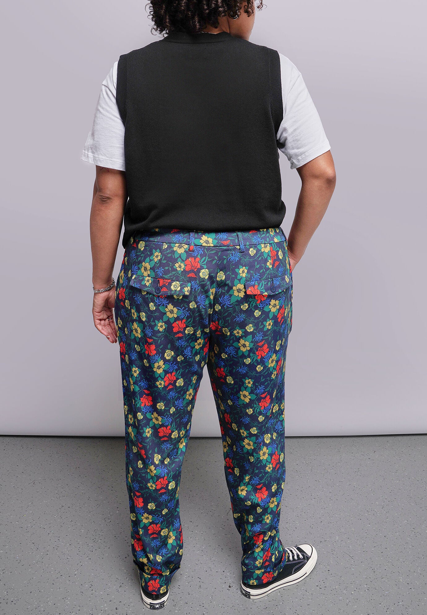 The Empower Trouser, WILDFLOWER CHILI / Red, alternate image number 2